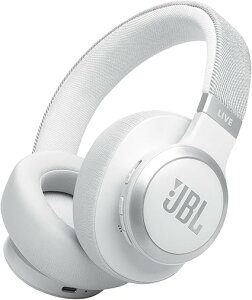 JBL LIVE 770 NC �X�^�C��/�f�U�C��/�n�C�u���b�h�m�C�Y�L�����Z�����O/Bluetooth�Ή�/�}���`�|�C���g/�I�[�o�[�C���[�w�b�h�z��/2���Bluetooth�f�o�C�X�ɓ����ڑ�/JBLLIVE770NCWHT �z���C�g