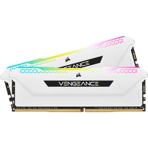 CORSAIR DDR4-3600MHz �f�X�N�g�b�vPC�p ������ VENGEANCE RGB PRO SL�V���[�Y 32GB (16GB x 2��) CMH32GX4M2D3600C18W (PC4-28800) �z���C�g
