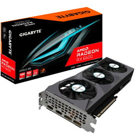 GIGABYTE グラフィックボード AMD Radeon RX6600 GDDR6 8GB 搭載モデル 国内正規代理店品 GV-R66EAGLE-8GD