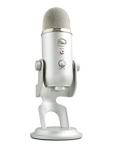 WN[ G Blue Yeti Silver Q[~O}CN RfT[}CN USB PS4 PS5 MAC PC }CN Q[ Xg[~O zM BM400S Ki 2Nԃ[J[ۏ