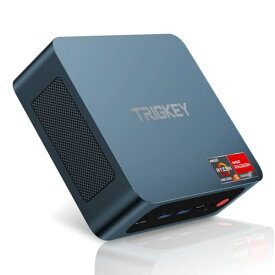 TRIGKEY ミニpc Speed S5 Pro AMD Ryzen 7 5800H(8 コアと 16 スレッド, 最大4.4 GHz, Zen 3 アーキテクチャ) Mini PC 32GB DDR4 1TB M.2 NVME SSD PCIE,