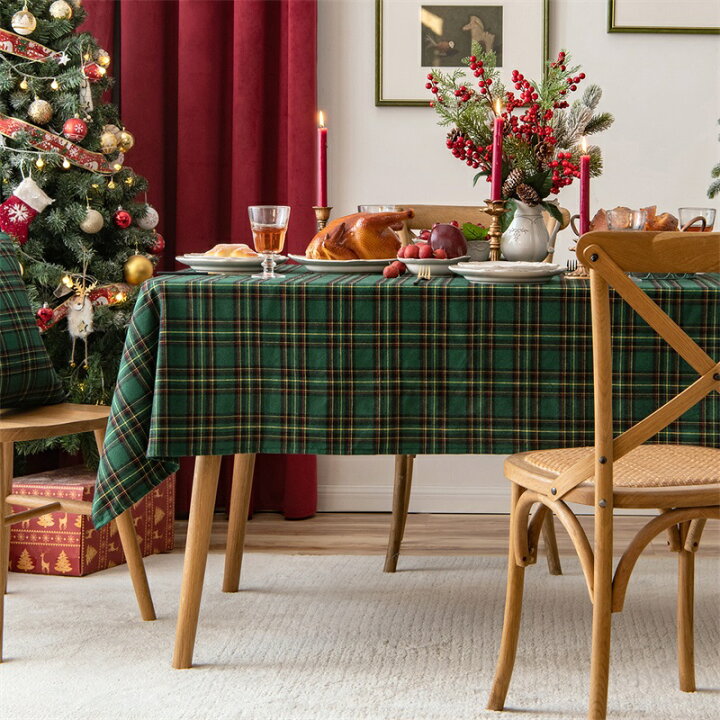 テーブルランナー　テーブルクロス　北欧　ホームパーティ　クリスマス　誕生日会