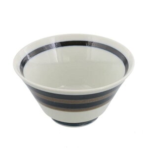 EASTtable(イーストテーブル)茶碗ボーダー台形13cmEASTOriginal太線2本日本製レンジ対応食洗機対応ボーダー柄北欧23-002-01