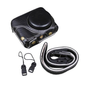 SIUTATDSH �J�����P�[�X PU���U�[ �K�p�p�i�\�j�b�N Panasonic Lumix DC-ZS300 DC-TZ300 �P�[�X-�u���b�N