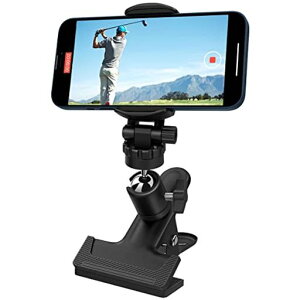 ゴルフ練習器具プロ監修TiMOVOゴルフスマホスタンドゴルフスイング撮影スタンドゴルフ撮影器具スマホスタンドクリップスイング自撮りスイング撮影姿勢確認自立クリップ式ホルダー角度…