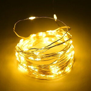 サムコスLEDイルミネーションライト銅線USB式ワイヤーライト10Mセット100LEDきれいな雰囲気ストリングライト防水防塵ライトLEDイルミネーションライトクリスマス正月パーティー誕生日飾り…