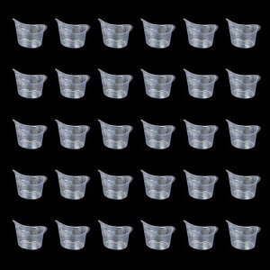 ���J�b�v30�Z�b�g�V���R����5ml�N���[�j���O�J�b�v�A�C�J�b�v�ڐ���t�������ڐ􂤃J�b�v���t�e��A�����M�[���􂢉\�ė��p�\(�z���C�g)