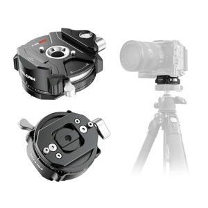 ULANZI FALCAM F38PRO �N�C�b�N�����[�X�_��A�_�v�^�[ 360° ������] �N�C�b�N�V���[ F38�N�C�b�N�}�E���g �A���J�݊� �A���~ �ω׏d5kg ��჌�t/�~���[���X�J����/GITZO�Ή�