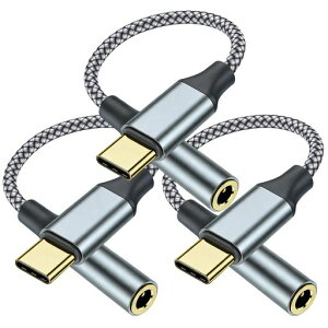 �^�C�vc �C���z���W���b�N �ϊ� 3�Z�b�g USB-C �C���z���ϊ��A�_�v�^�[ DAC���� Hi-Fi �ʘb�Ή� Type-C 3.5mm AUX�ϊ� iPhone16/15 Galaxy Pixel�Ή�