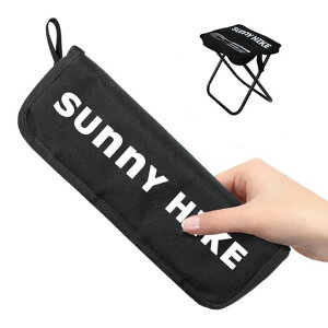 折りたたみ椅子折り畳み椅子軽量コンパクト耐荷重アルミ収納簡単持ち運び運動会お釣りバーベキュー登山野外ハイキング登山屋外用/屋内コンパクトイス|ブラック|長さ29x幅10x高さ5.5cm