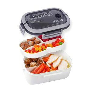 IOLOYU�yBPA�t���[�̗ǎ��������z�ٓ���2�i���ٓ�����e��1200ml��ᴏ����j�����w���q�������`�{�b�N�X���q���Z���s�N�j�b�Nbentobox�t�[�h�R���e�i�􂢂₷���d�؂�t����C�ٕt�������`