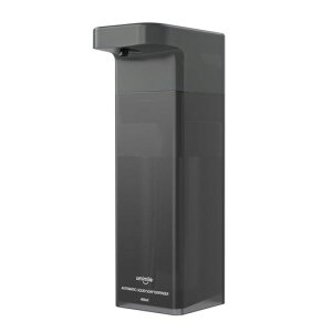 Umimileソープディスペンサー自動マグネット液体シャンプーディスペンサー食器用洗剤壁掛け充電式400ml大容量IPX7防水ブラック