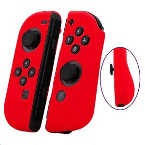 RDFJNintendoSwitch�ɑΉ�Joy-Con�p�V���R���P�[�X(L)/(R)�J�o�[�j���e���h�[�X�C�b�`�R���g���[���p�ی�P�[�X�L�Y�h�~����~��(���b�h)