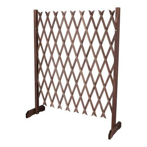 コーナンオリジナルLIFELEX木製伸縮式フェンス120cmKT09-1986