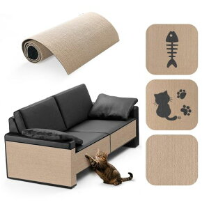BOBO猫爪研ぎシート猫用爪とぎマットつめとぎ猫猫のツリースタンドの交換部品DIY自由な組み立てカット可能な粘着式猫ソファプロテクター四季対応家具傷防止ソファ家具床壁に貼る耐摩…