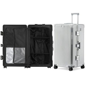 [GGQAAA]luggageʂ̎[X[cP[XowpX[cP[X^@\eUSB(Black42.5cm*36.5c(SilverLTCY/5-10/95L)