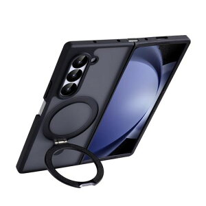 GalaxyZFold7�P�[�XMagsafe�Ή�Samsung�M�����N�V�[Z�t�H�[���h7SC-56F/SCG34�B���X�^���h�P�[�X�������}�b�g���w��h�~�X�}�z�P�[�X�}�O�l�b�g�����O����QI���C�A���X�[�d�������^�y��