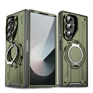 WZOYXOC�Ή�GalaxyZFold7�p�P�[�XMagnetic�Ή������O�X�^���h�@�\�ϏՌ��c�����\360°���R��]TPU+PC�y�ʊ���~�ߗ����ی�ԍڃz���_�[�Ή��M�����N�V�[Z�t�H�[���h75G�g�уJ�o�[