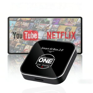 OneCarStereoSmartAIBox2.0���C�����XCarPlay&AndroidAuto�Ή�|Android���ځE���掋���Ή��E�f���A��WiFi����ڑ�|TF�J�[�h�Đ��E�����L��CarPlay�Ԑ�p|�Z�K�擾�ς�