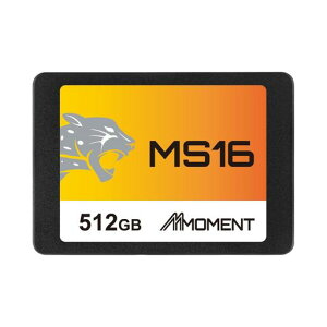 MMOMENT MS16 512GB 2.5�C���` SSD SATA3 6Gb/s (�ő�Ǎ�550MB/s)