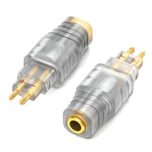 okcscHD6503.5mm�ϊ��ϊ��R�l�N�^�C���z���W���b�N�ϊ�HD650�p(�I�X)-���[3.5mm(���X)SENNHEISER�pHD600�EHD580�EHD535�EHD545�EHD565�EHD265�ɓK��2�Z�b�g�z���C�g