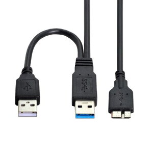 CYMicroUSB3.0PowerYP[uAfAUSB3.0f[^&USB2.0PowerAIX-MicroUSB3.0P[uSSDHDDpǉdt