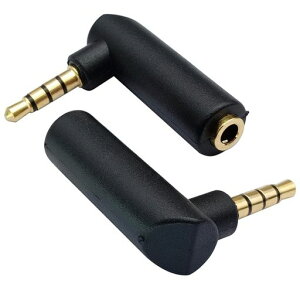 L���^3.5mm�X�e���I�~�j�v���O4��L�^�ϊ��R�l�N�^�C���z���ڑ��p�I�[�f�B�I�A�_�v�^90�x�����b�L|�w�b�h�Z�b�g�E�X�}�z�E�^�u���b�g�EMP3�Ή�2�Z�b�g