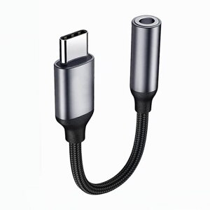 USBType-C3.5mm3��4�ɃI�[�f�B�I�ϊ�iphone17/16/15/Pro/iPad/Mac/Android�V���[�Y�Ή��A�_�v�^�[�n�C���]�Ή�DAC���ڍ��ϋv�P�[�u�����ȑϋv����30000��N���A�C���z���W���b�N
