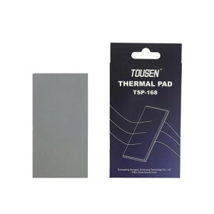 TOUSEN�V���R���T�[�}���p�b�h�A��p���W�G�[�^�[�t�B���A���ʕ��M�V���R�[���p�b�h�A�M�`����16.8W/mk�A��炩�ގ��ASSDCPUGPULEDIC�`�b�v�Z�b�g��p�p�M�\���΍�THERMALPADSTHERMALSILICONE