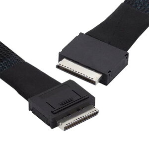 �P�[�u��50 cm OCuLink PCIe PCI Express SFF-8611 8 x 8�`���l��OCuLink SFF-861 8 x SSD�f�[�^�A�N�e�B�u�P�[�u��