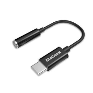 MaGeekRUSBType-C����3.5mm�w�b�h�z���I�[�f�B�I�A�_�v�^USB-C����C���z��AUX�A�_�v�^[�t���f�W�^���n�C���]96kHz/24bit]iPadPro/GooglePixel/Pixel2/3/SamsungS20