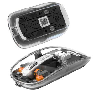 HXSJT900�Q�[�~���O�}�E�X�X�P���g���}�E�X�N���A➑̐É�����Bluetooth���C�����X2.4GUSB�ڑ�3���[�h�����^�y��RGB4�i�KDPI�����\�[�d��7�{�^���}�O�l�b�g�����C�z�����E�Ώ̓����}�E�X