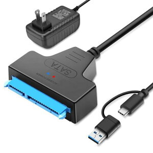 LizoaksatausbϊP[u3.5/2.5C`SSDHDDΉSATAUSBϊA_v^[SATA3USB3.0UASPΉ]ő6TBΉdA_v^[tWindows/MacΉ