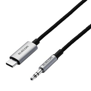 �G���R��USBType-C-3.5mm�ϊ��P�[�u���I�[�f�B�I�ϊ��n�C���]�Ή�DAC���ڍ��ϋvAUX�����ϊ��J�[�I�[�f�B�I�i�C�������b�V��1m�yUSB-IF�F�؎擾�z�u���b�NMPA-C35ECAN10BK
