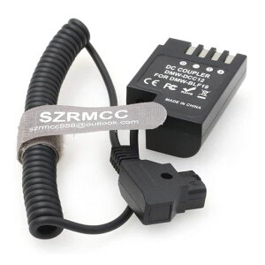 SZRMCCD-tap2�s������DMW-BLF19�_�~�[�o�b�e���[DMW-DCC12DC�J�v���[(�p�i�\�j�b�NDMCGH5GH4GH3�J�����p)(CoiledCable)