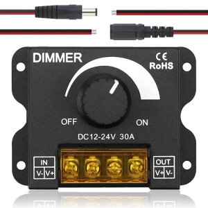 RenHeLED풲XCb`DC12-24V30AfB}[XCb`hPWM0~100%[^[muON/OFFXCb`LEDe[vCgXgbvCgiKŖ邳ƖRg[[p