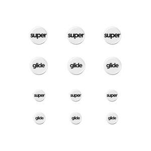 Superglide2(Type-C)}EX\[UniversalDot6mm+9mm(12pcs)}EXtB[g[KXfރEhGbaHϋvᖀCSuperSmooth]