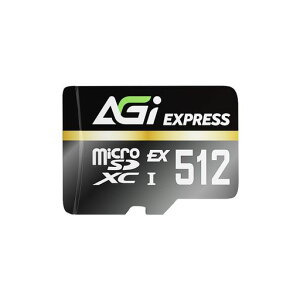 AGITF338microSDXCExpress�J�[�h512GB�ő�Ǎ�800MB/s�ő发��700MB/s�yNintendoSwitch2�œ���m�F�ς݁zSD7.1EXSD�J�[�h�G�N�X�v���X�������J�[�hUHS-IU3