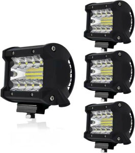 LED��Ɠ�60W5800LM8V-60V�Ή�LED���[�N���C�gOSRAM���`�b�v�𗽂�led������IP67�h���h�o�g���b�N�W�����O�Ɠ��L�p�g�U�����W������4�Z�b�g�uA-GL-C4Sx4�v
