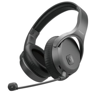 �G���R���w�b�h�Z�b�g�y2.4GHz���C�����X/USB�ڑ��z��x���t���L�V�u���A�[�����E���}�C�N�A�[���~���[�g�@�\���ʒ���USB-A�A�_�v�^�t�I�[�o�[�w�b�h�^�����u���b�NHS-HPW01BK
