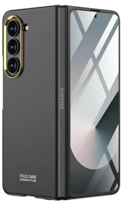 Miimall�Ή�SamsungGalaxyZFold6�P�[�X�X�}�z�P�[�X�M�����N�V�[ZFold6�P�[�X�ی�t�B�����t���J�o�[�܂��ݑϏՌ����^���y�ʂ�����ꃌ���Y�ی쏝�h�~�����h�~�����K���X�S�ʕی�