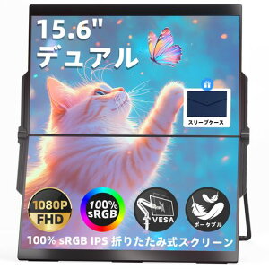 IngnokfAoCj^[15.6C`oCj^[2ʃfAfBXvCFHD1080p܂肽ݎoCfBXvCt@\Type-CIPSplVESAΉX^ht