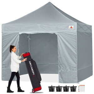 ABCCANOPY �^�[�v�e���g 3mx3m 2.5mx2.5m ����4��(�T�C�h�V�[�g3�� �h�A�V�[�g1���t��) ��^�e���g 6-8�l�p �^�[�v �e���g ������ �^�[�v �Ռ� �ՔM �����^�b�`�e���g �Ă�� �e���g�^�[�v 3�i�K���c