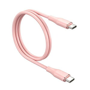 USB-C �P�[�u�� 1m 1�{�Z�b�g 60W PD�Ή� Type-C to Type-C 480Mbps