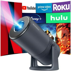 WISHOLYvWFN^[ƒpyAndroidTVځE270°]zvWFN^[^27000LM1080PWiFi6Ղ낶[V䓊eWi-Fi`␳Bluetooth5.4HiFiXs[J[