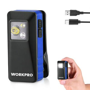WORKPRO2026�V�^���[�N���C�g��ƃ��C�g�N���b�v���C�g�����t���_�����[�h8��ޔ����Ԍ��L���@�\����500���[����Type-C�[�d��LED�����d�������포�^�y�ʃR���p�N�g�H���p�Ɩ������Ɩ�ނ�c