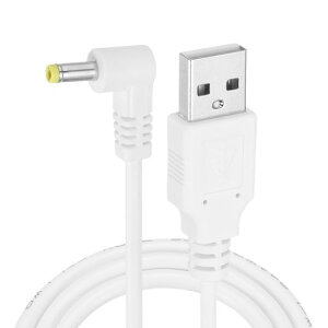PATIKIL 3.3ft US B A�^�C�v�I�X to DC L�^�w�b�h�d���R�l�N�^�P�[�u�� US B to DC 5V�d���P�[�u���v���O�[�d�R�l�N�^�A�_�v�^�[�R�[�h �z���C�g (4 x 1.7 mm)