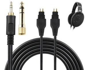 SOULWIT �w�b�h�Z�b�g �����p �I�[�f�B�I �P�[�u�� for Sennheiser HD660S/HD660S2/HD650/HD600/HD580/HD58X/HD565/HD545/HD535/HD525/HD265/Massdrop