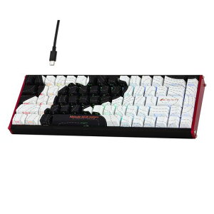 MechLandsAJAZZALUX68HE�A���~�j�E�������Q�[�~���O�L�[�{�[�h���C�X�C�b�`USB-C�L���z�[�����ʃL�[�{�[�h8K�|�[�����O���[�g0.125ms���C�e���V�[RGB�o�b�N���C�g�t��(�u���b�NTopographic