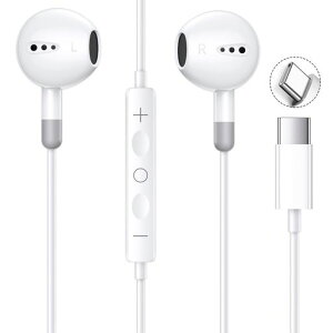 Type-C �L���C���z�� iPhone15/16/17 Android iPad �Ή� �}�C�N�t�� HIFI���� ���ʒ��� �e�����[�N